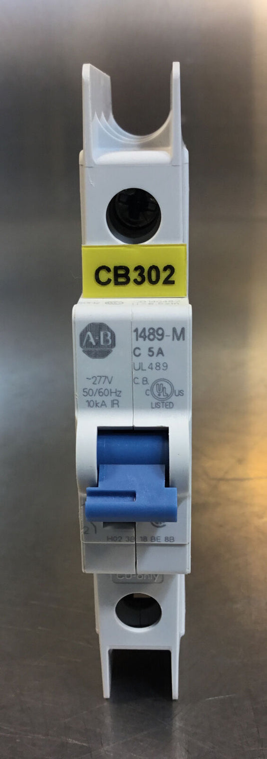 ALLEN BRADLEY  1489-M1C050 / D  5A 1 Pole      4G