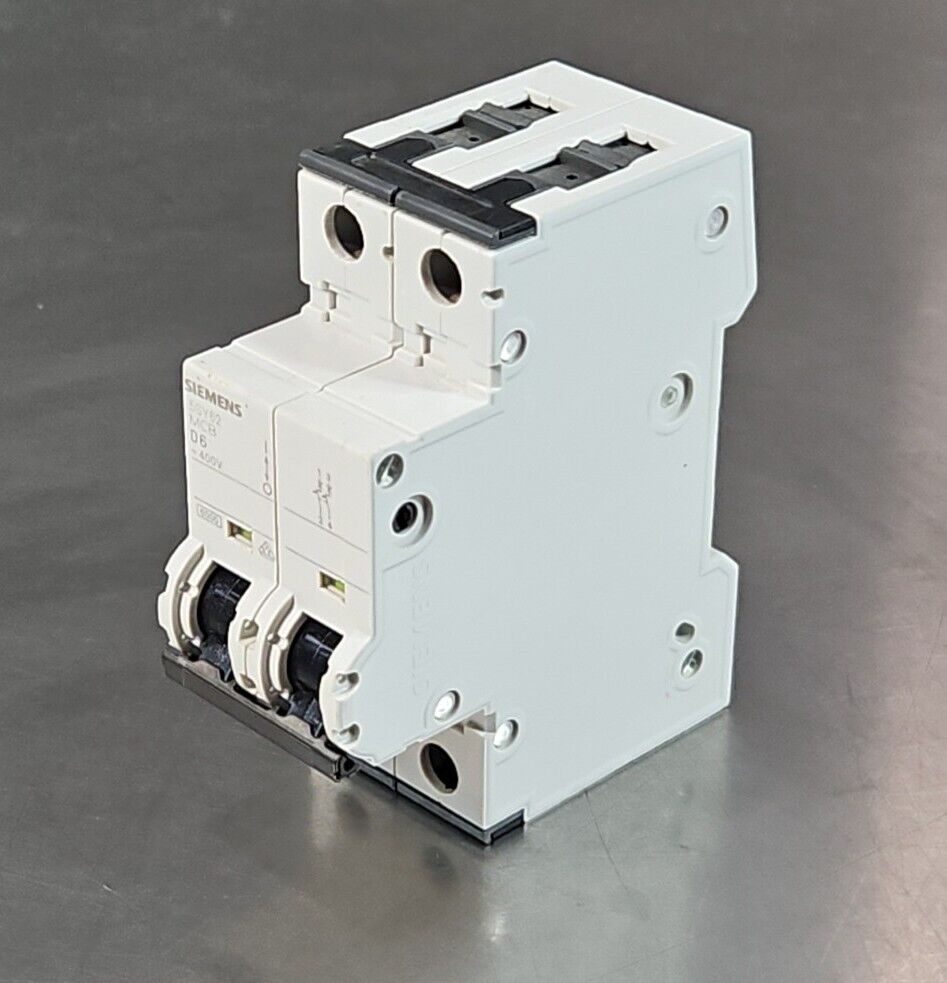 Siemens 5SY62 MCB D6 Circuit Breaker.                              4C-18