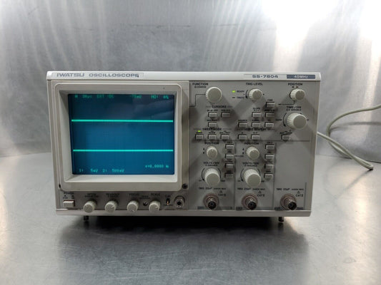 IWATSU SS-7804 40MHz Oscilloscope.                                            5D