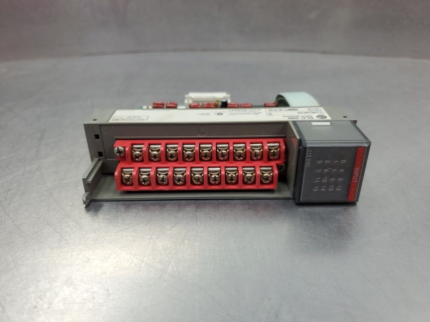 Allen-Bradley SLC 500 1746-IA16 Series C 115V Input Module                 3C-25