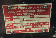 Load image into Gallery viewer, Parker 450-1180  P/N 76033 Jet-Pipe Servo Valve Double Acting 4Way 2Coil.   6B
