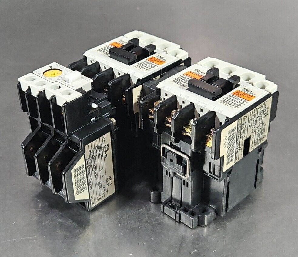 FUJI SC-4-0 (2) with TR-5-1N/3. Reversing Contact.                         4D-18