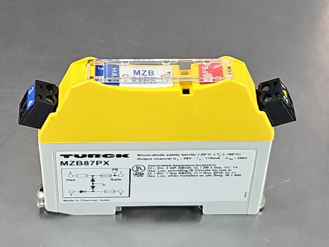 TURCK MZB87PX Positive Potential DC Diode Reverse Barrier.                 3B-19