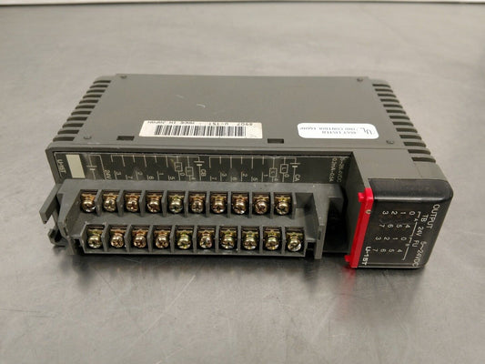 TEXAS INSTRUMENTS U-15T PLC OUTPUT MODULE No Cover Panel 3F