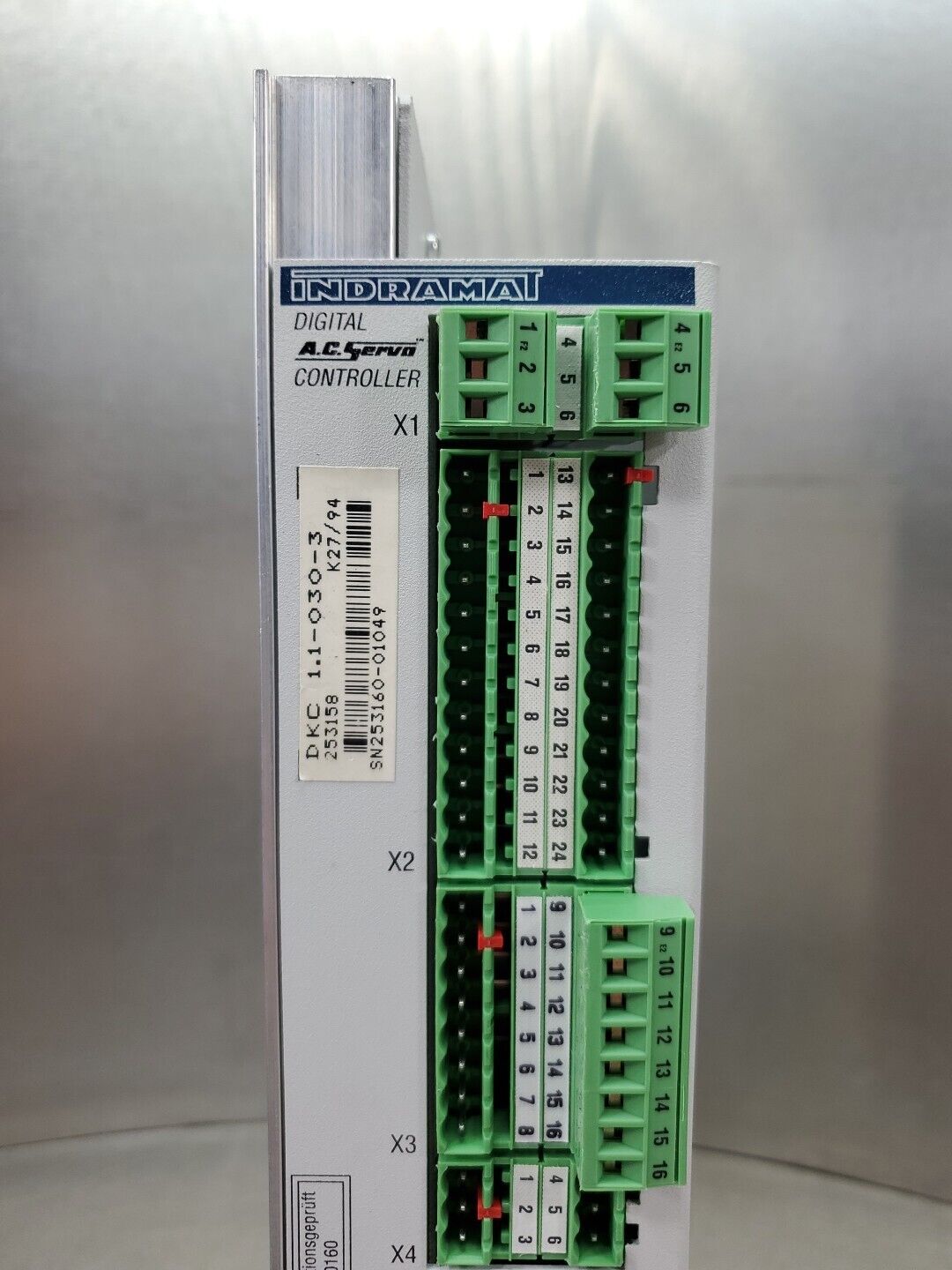 Indramat DKC 1.1-030-3 Digital AC Servo Controller.                           1C
