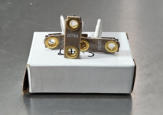 General Electric 123C078A Overload Relay Heater Element. Lot w/3   Loc4D30