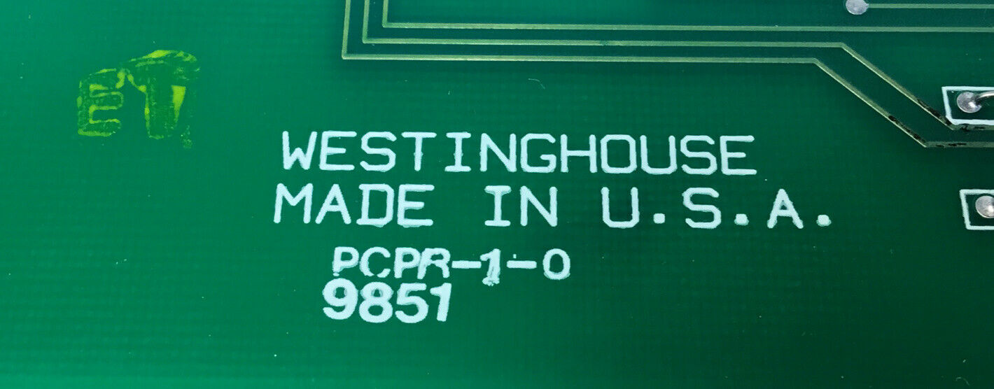 WESTINGHOUSE 2840A80G10 SUB 8  6QBI10 DIGITAL INPUT CARD.  3C-6