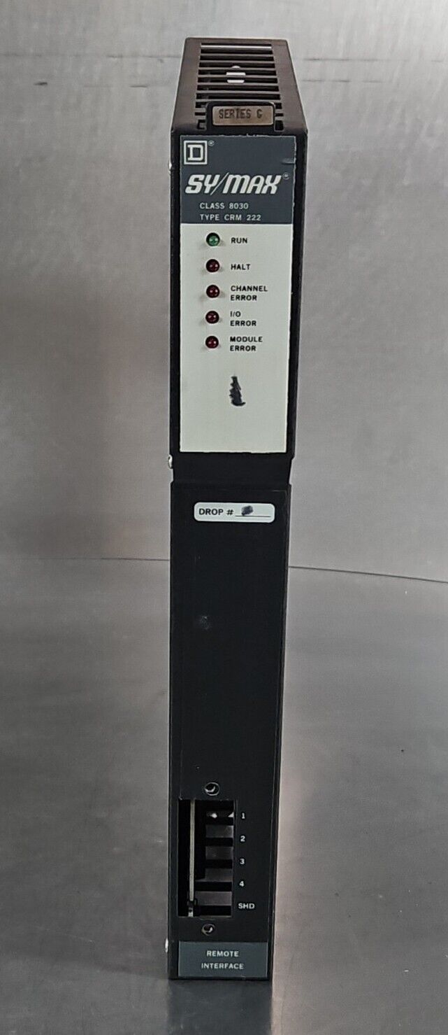 Square D CRM 222 Interface Module 8030 Ser C 30608-503-50.              Loc3A-31
