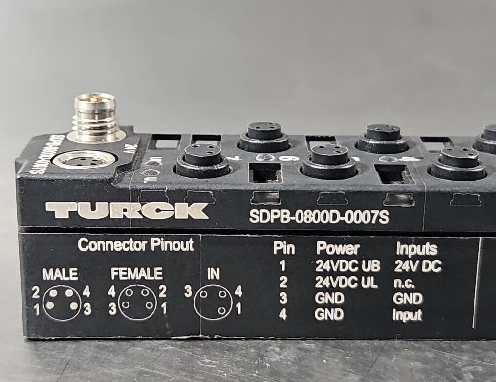 TURCK SDPB-0800D-0007S Piconet I/O Module.                             Loc3B-21