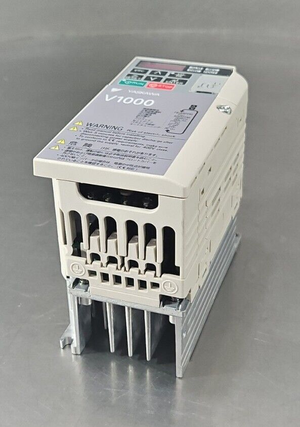Yaskawa CIMR-VA2A0004BAA (SI-N3/V V1000) Variable Freq. Drive - PRG 1018    1E-2