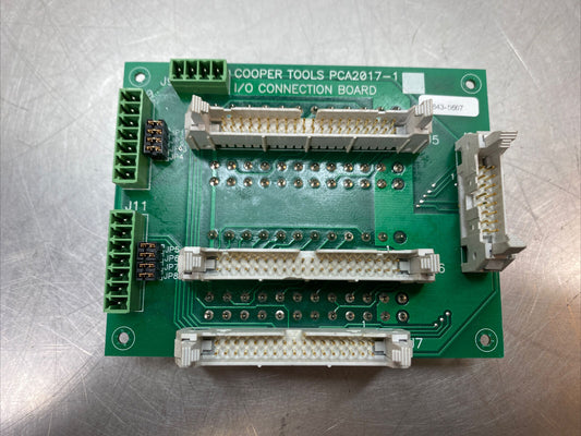 Cooper Tools PCA2017-1 I/O Connection Board          3E-15