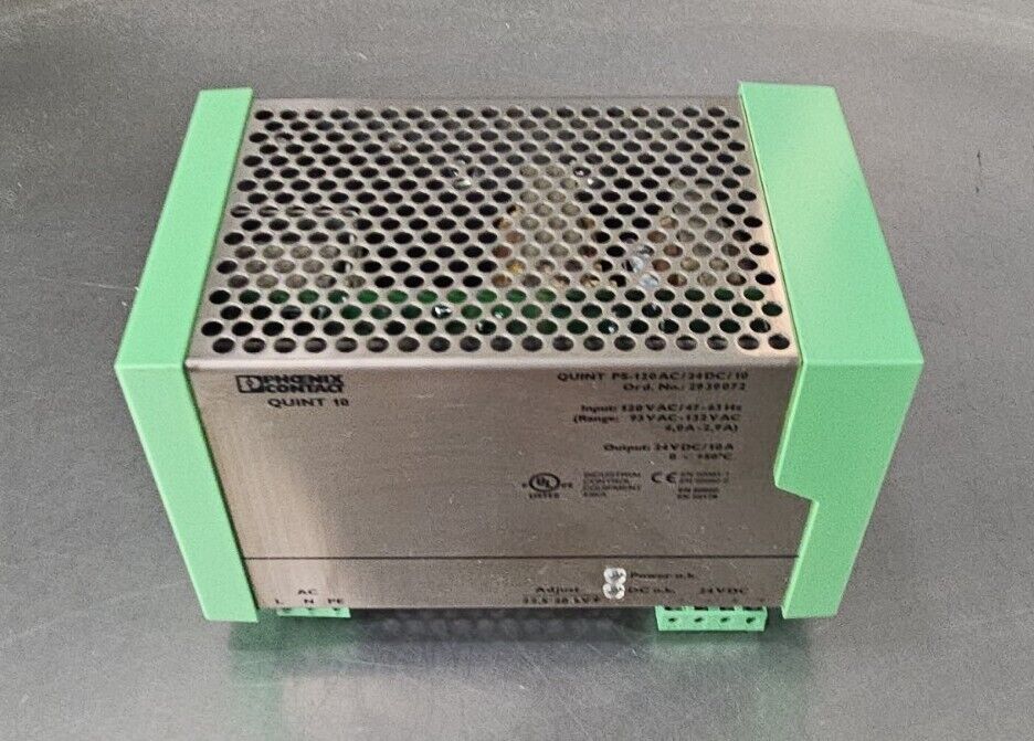 Phoenix Contact QUINT PS-120AC/24DC/10 Power Supply.        4E-17