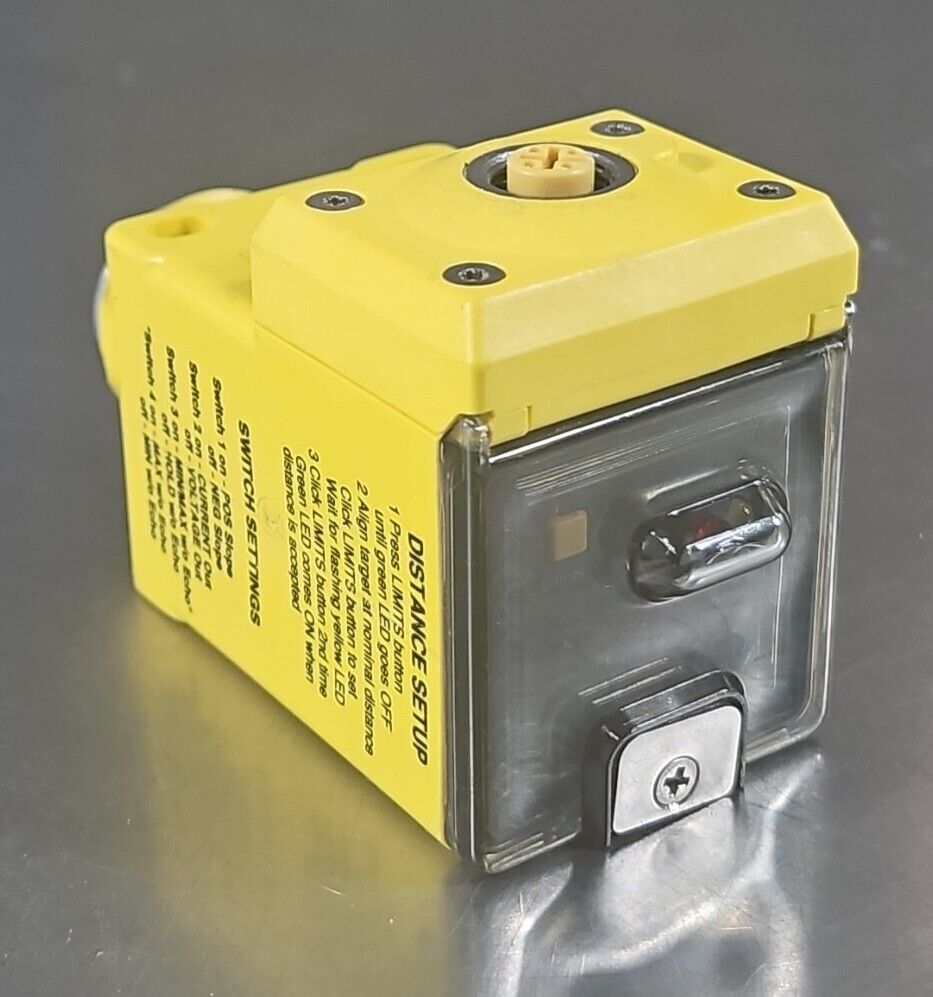 Banner Q45UR3LIU64CQ6 Remote Transducer Ultrasonic Sensor.              Loc5E-25