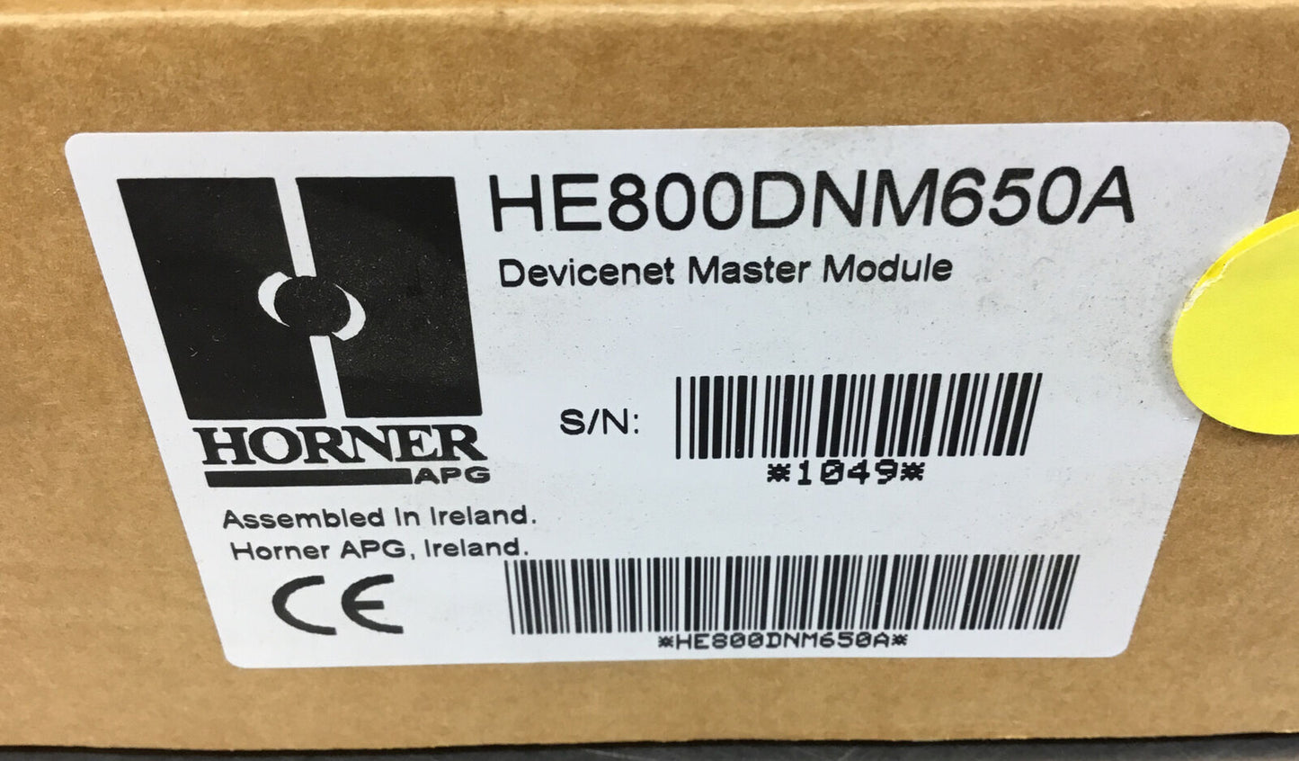 Horner Automation  HE800DNM650A  Devicenet Master Module    3E-28