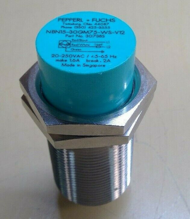 Pepperl+Fuchs NBN15-30GM75-WS-V12 ( 30738S ) Proximity Sensor                 5E