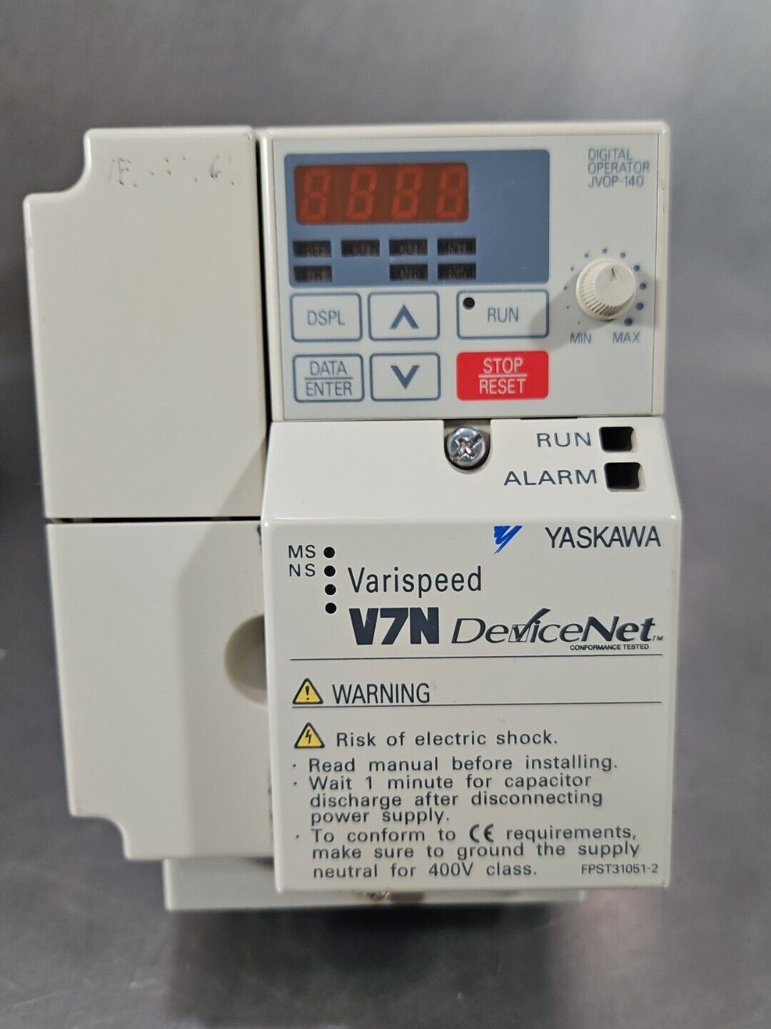 YASKAWA CIMR-V7NU40P7.    Loc 1B-3