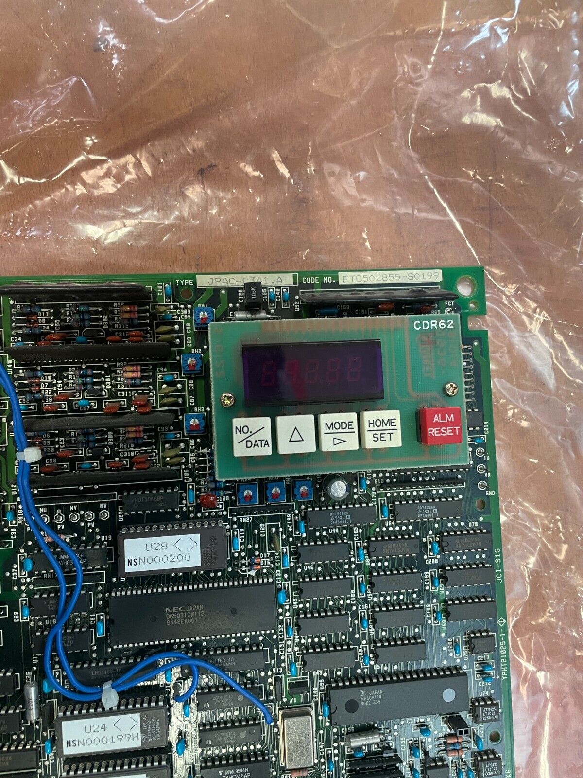 Yaskawa ETC502855-S0199 DC Servo Spindle PCB Circuit Control Board