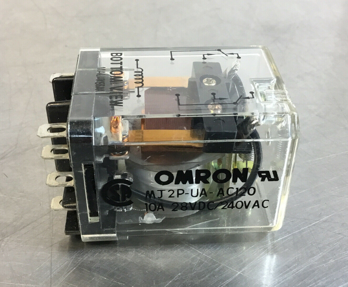OMRON  MJ2P-UA-AC120  Relay     4C