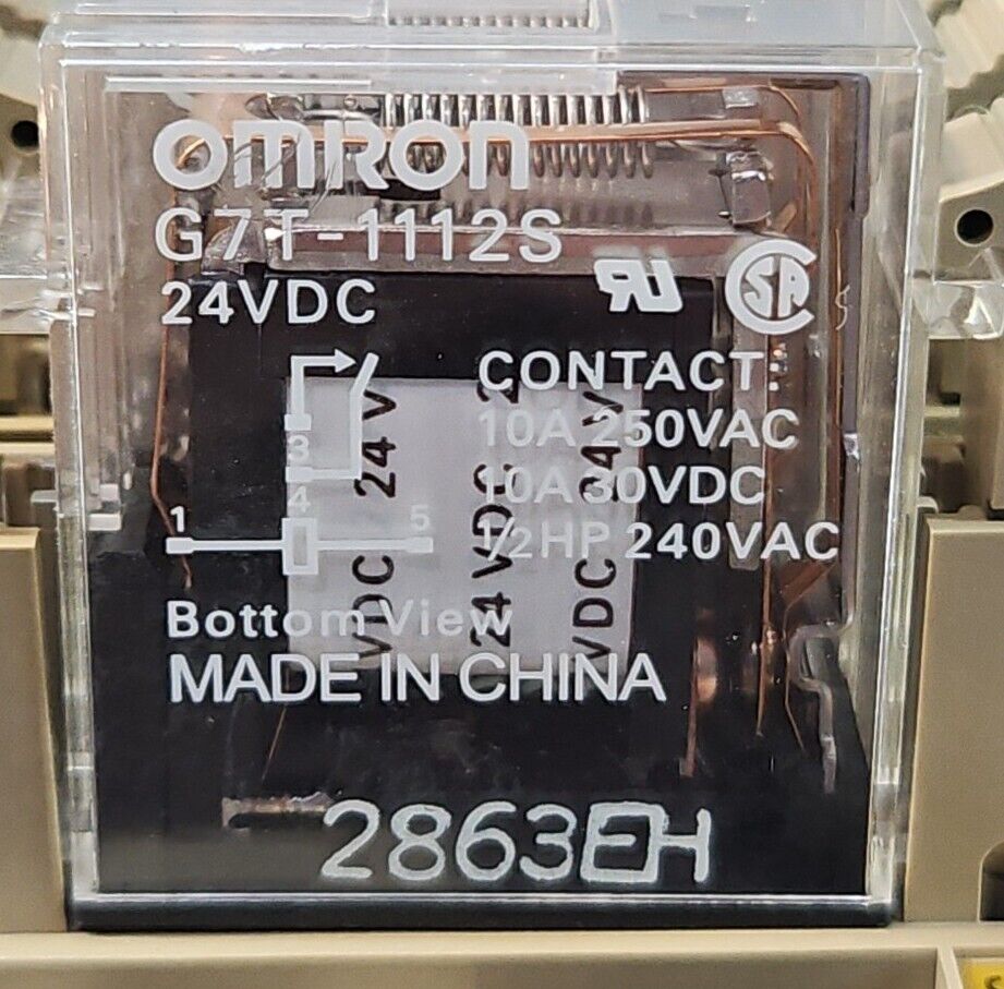 Omron G7TC-OC16 Module Combination Relay G7T-1112S.                        3C-16