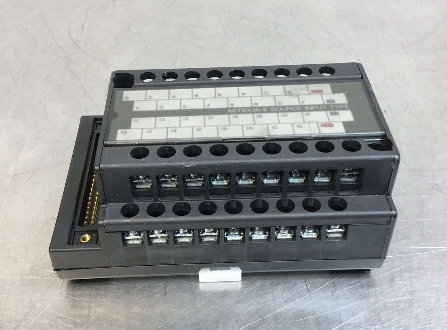 Mitsubishi A6TBX36-E   PLC Terminal Board    4H