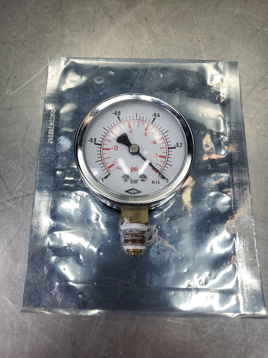 EMPEO KL1.6 PSI/BAR Gauge.                                                    6E