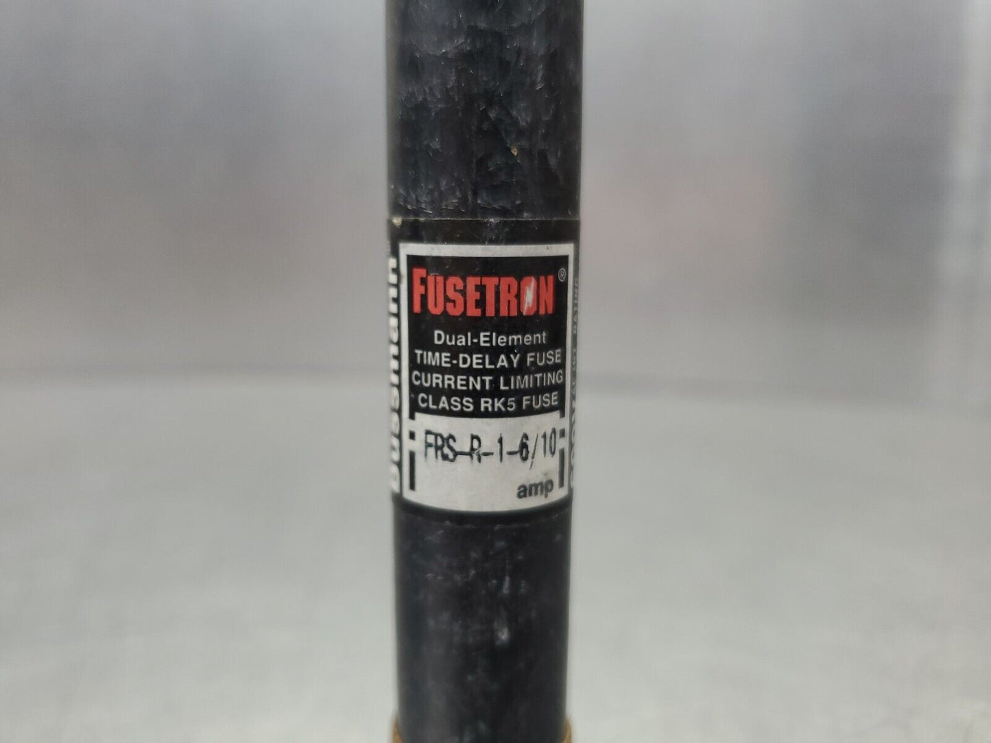 Bussmann Fusetron FRS-R-1-6/10 Fuse, 600V 10AMP.                        4D-BOX#4