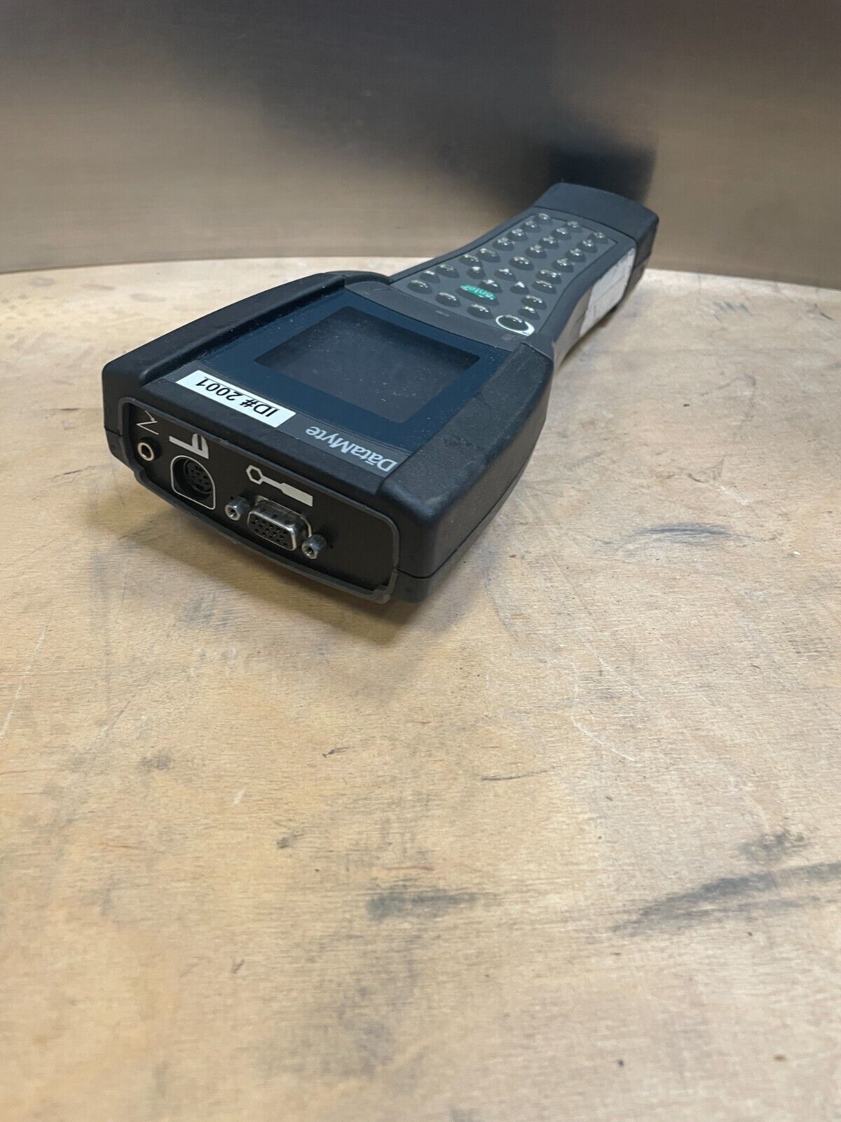 ASI Datamyte 501-4BTNAU Gray Handheld LCD Display VGA Cable Data Collector
