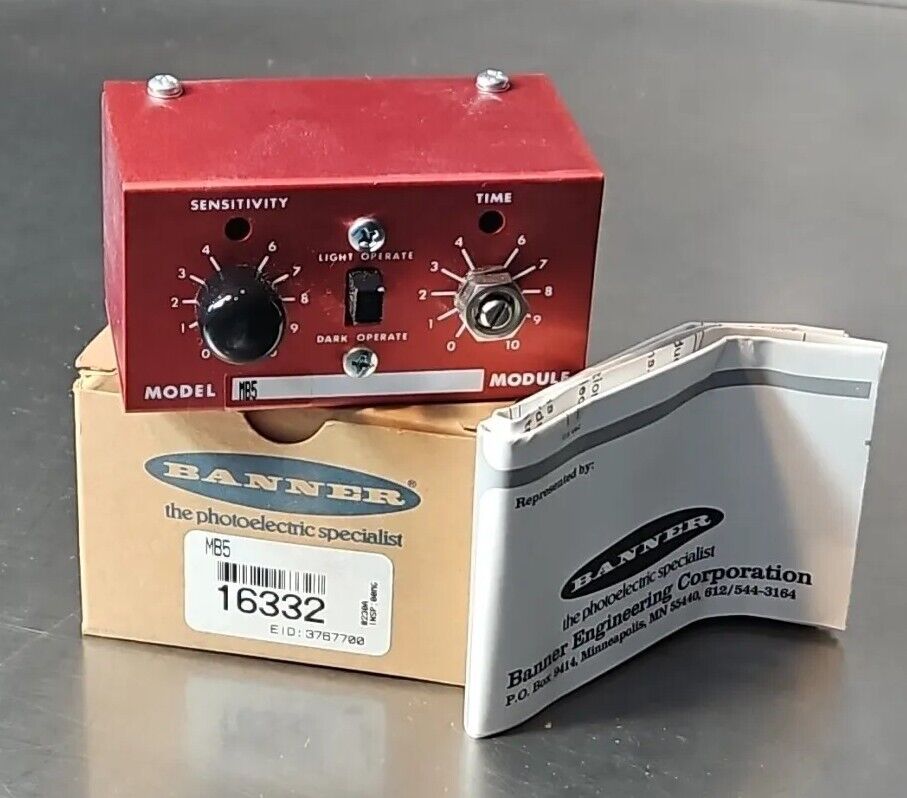 BANNER MB5 LOGIC MODULE.     Loc5E12