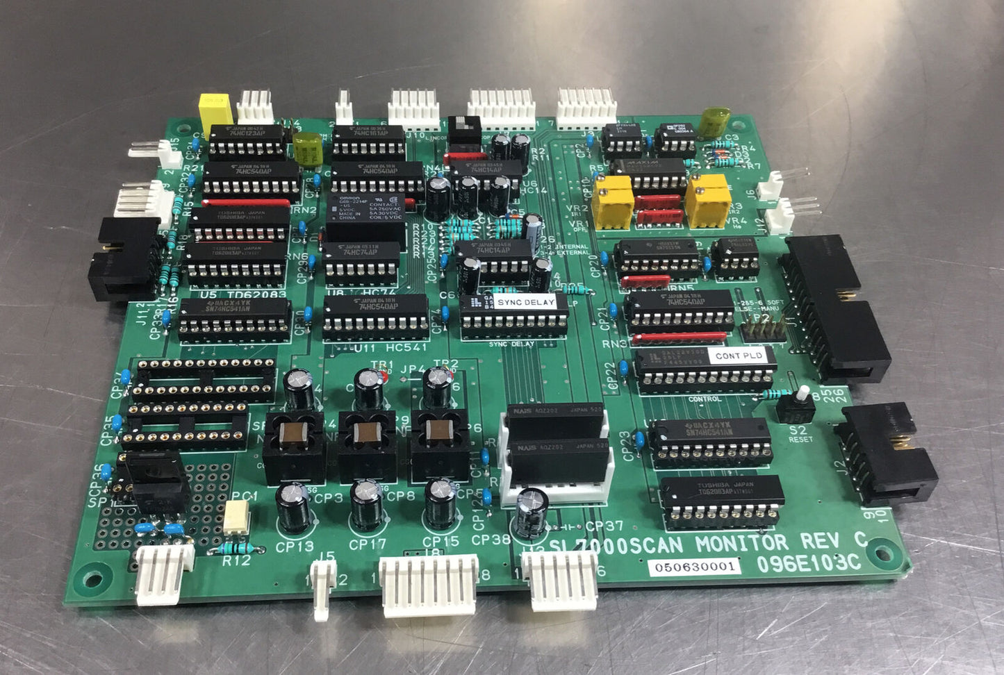 TAKANO  096E103C  Scan Monitor Board Rev. C      3B-24