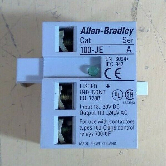 Allen-Bradley 100-JE Series A Interface Module                              3D-3