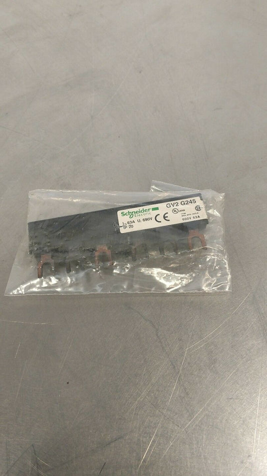 Schneider Electric GV2 G245 600V 63A 6-PIN Bus Bar 6B