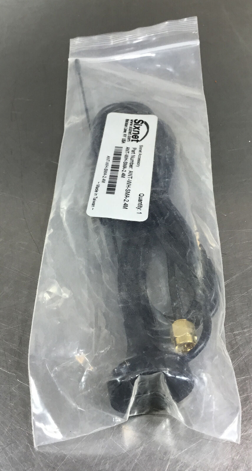 Sixnet   ANT-WH-SMA-2.4M  Antenna   3D-24