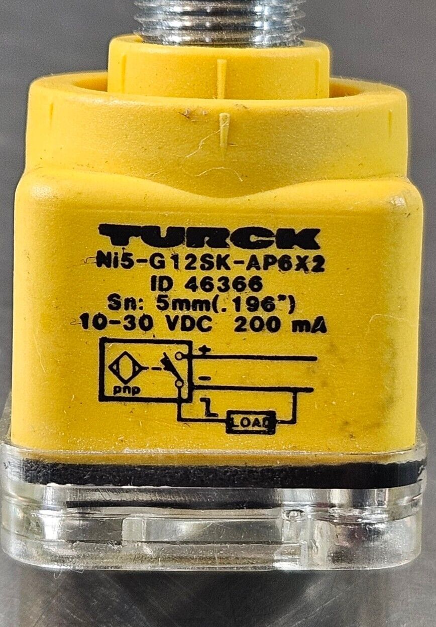 TURCK Ni5-G 12SK-AP6X2 Proximity Switch Sensor.                         Loc5E-20