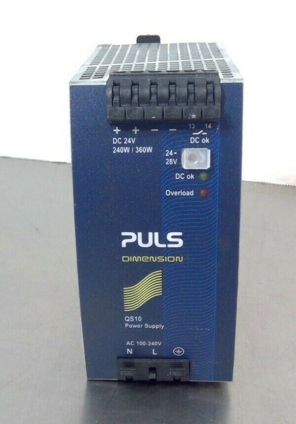 Puls Dimension - QS10 - QS10.241-C1 - Power Supply 1Ph, 24V, 10A, 240W      4E-8