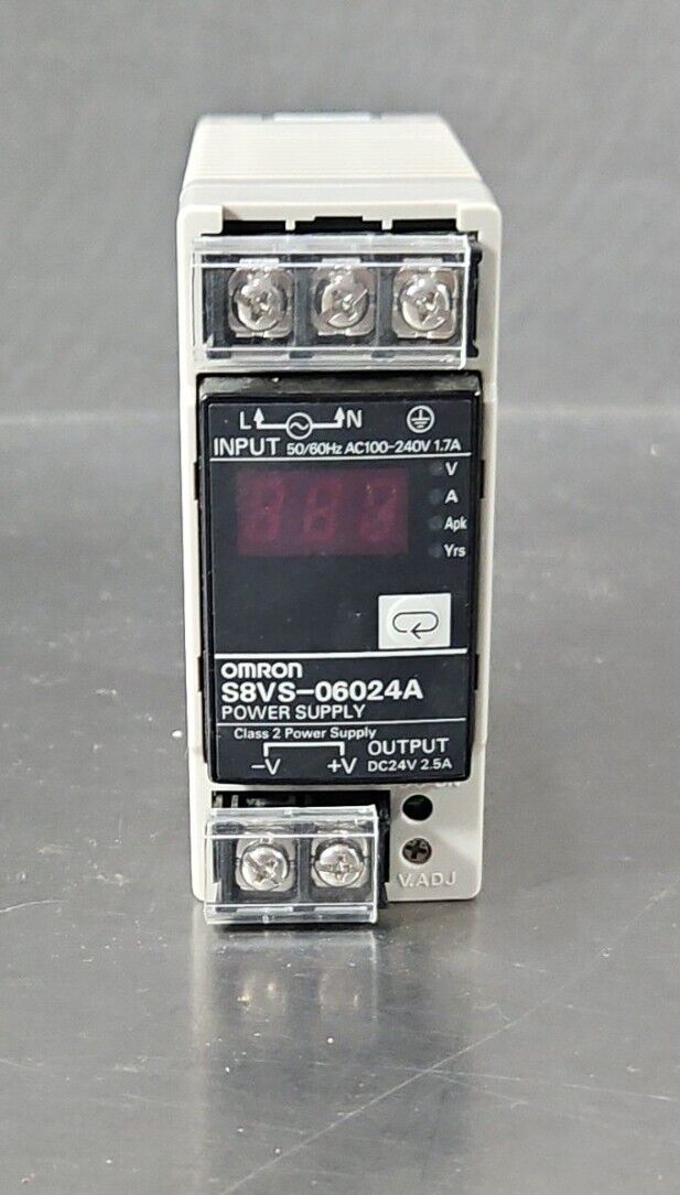 Omron S8VS-06024A 24V 2.5A 60W 7-Pin Power Supply                        4D-17