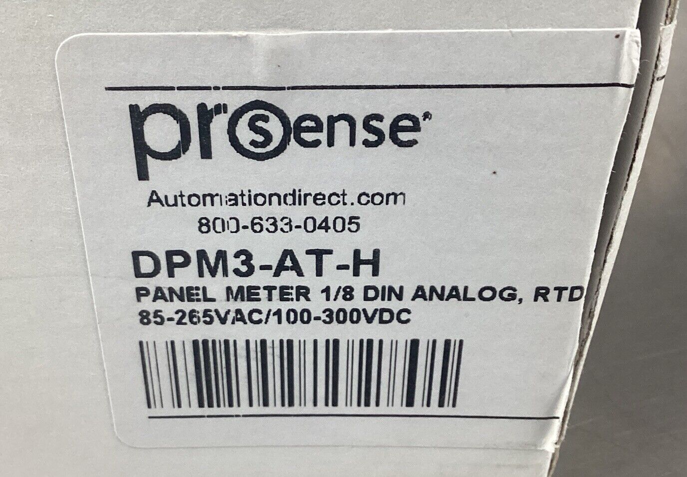 AUTOMATION DIRECT / PROSENSE DPM3-AT-H Digital Panel Meter Loc.2A ...