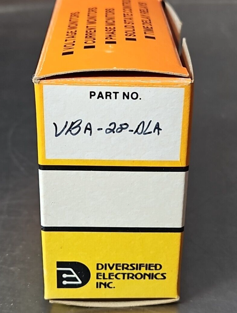 Diversified Electronics VBA-28-DLA TIME DELAY RELAY.                     Loc3D-9