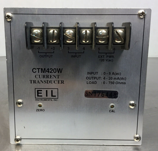 EIL CTM420W CURRENT TRANSDUCER 120VAC    4E-15