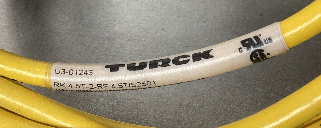 Turck  RK 4.5T-2-RS 4.5T/S2501  Cordset        5E-18