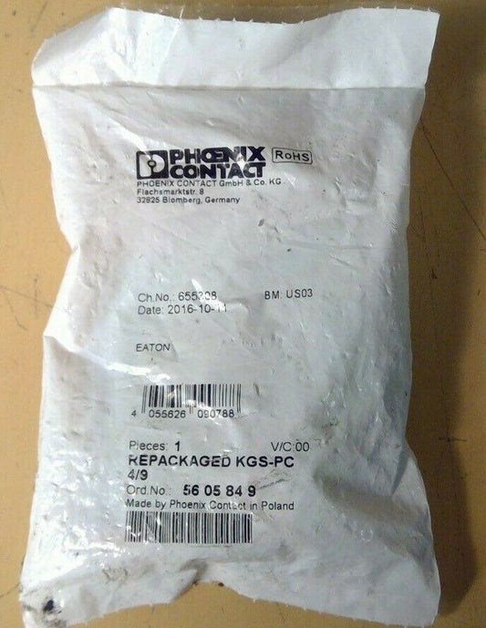 Phoenix Contact 56 05 84 9 Repackahed KGS-PC ( 655308 )                  4D