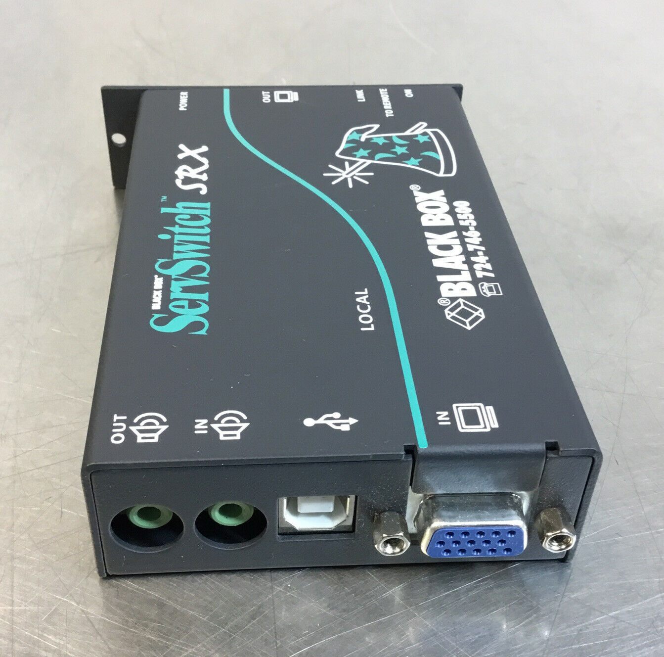 BLACKBOX ACU5051A SERVSWITCH LOCAL SRX VGA+ USB EXTENDER  3D-1