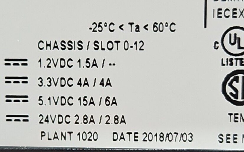 Allen Bradley 1756-A13 /C 13-Slot ControlLogix Chassis.                    3C-13