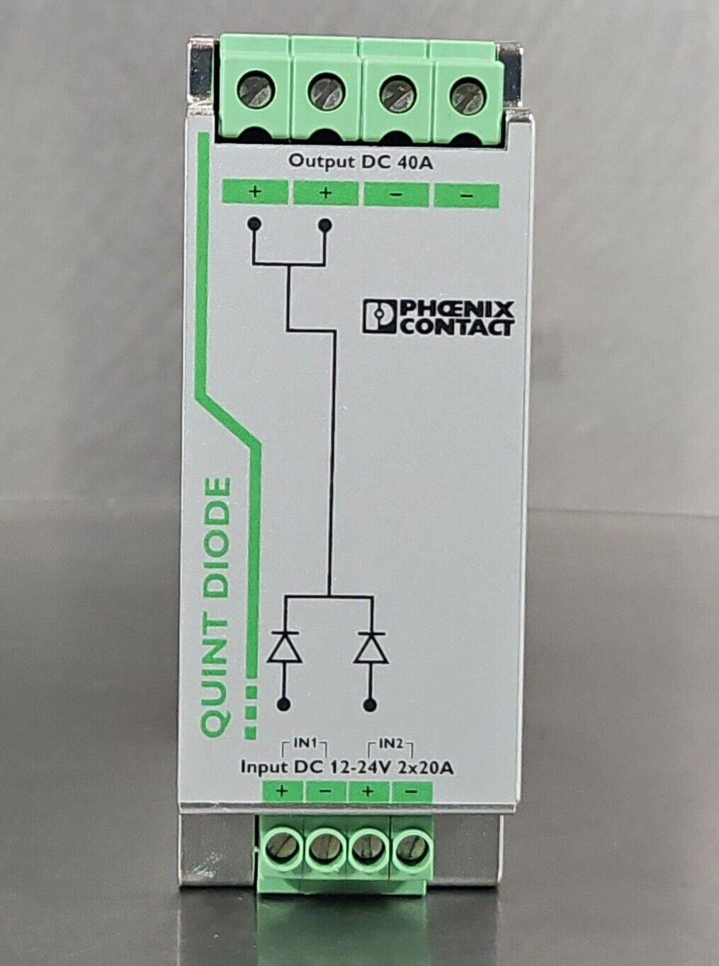 Phoenix Quint-Diode 12-24DC/2 x 20/1 x 40. Power Supply.                   4D-18