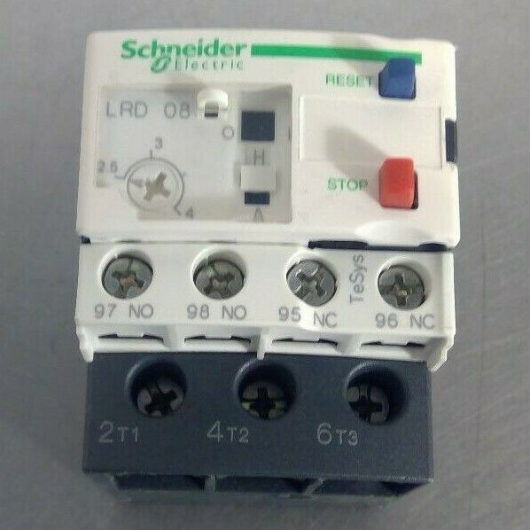 Schneider Electric LRD 08 Thermal Overload Relay LRD08                      4E-8