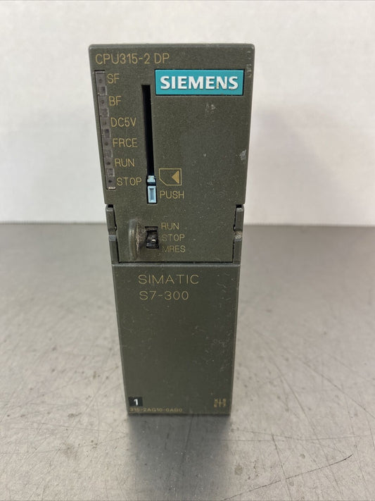 Siemens Simatic S7 Power Supply 1P 6ES7 315-2AG10-0AB0 3D-23