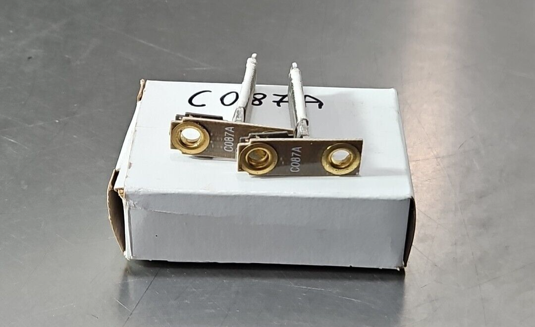 General Electric 123C087A Overload Relay Heater Element. Lot of 2   Loc4D30