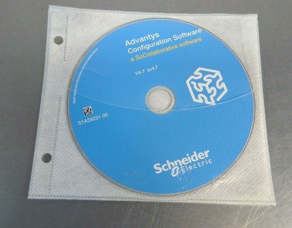 Schneider Electric S1A3923100 Advantys Configuration Software V4.7            3C