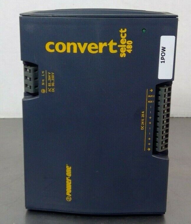 Power-One LXN-1601-6 AC/DC Converter Select 480 Volt                       4C