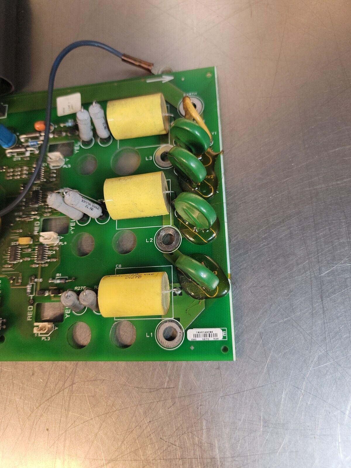 Control Techniques UD45 3130-0449 (7004‐0206)  ISS 04.00 DC Drive Board loc 3C