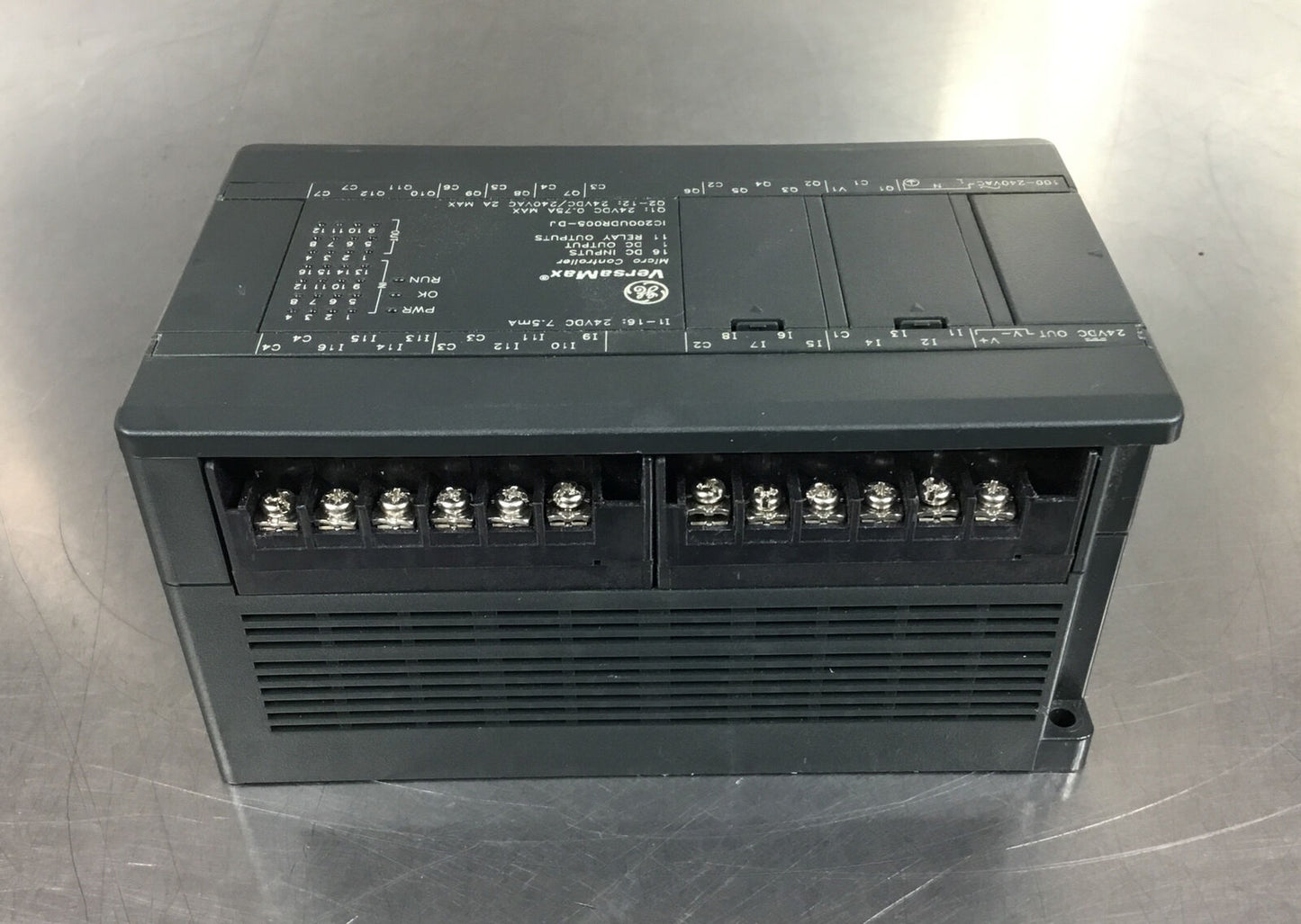GE VersaMax  IC200UDR005-DJ  Micro Controller      3C-2